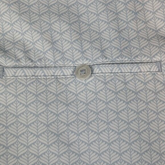 7 Diamonds EUC Palm Woven Shirt Mens M Light Blue 4-Way Stretch SMK-7780 - Picture 5 of 8